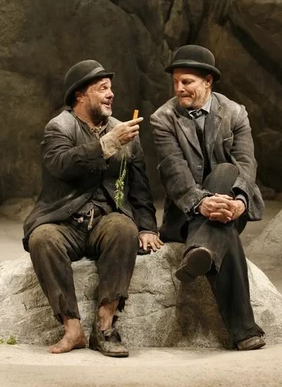 Waiting for Godot - An Optimistic Play Through Vladimir’s Cognizance | HubPages Richard Roxburgh, Elizabeth Queen Of England, Waiting For Godot, Nathan Lane, Hugo Weaving, Fail Better, Last Rites, Set Design Theatre, Samuel Beckett