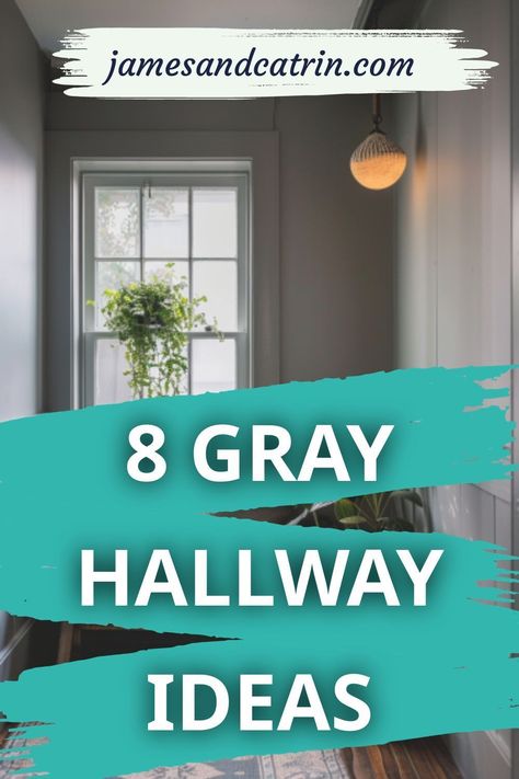 Explore our collection of chic gray hallway ideas that transform any space into a sophisticated corridor. From light to dark shades, find the perfect inspiration to elevate your home's entryway. 🏡✨ Whether you prefer a minimalist approach or a textured look, there's something for everyone. #GrayHallwayIdeas Gray Hallway Ideas, End Of Hallway Decor Ideas, Light Gray Hallway, End Of Hallway Decor, Grey Hallway Ideas, Gray Hallway, Pairing Colors, End Of Hallway, Grey Hallway