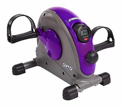 Stamina Mini Exercise Bike with Smooth Pedal System Purple >>> More info could be found at the image url.Note:It is affiliate link to Amazon. Mini Stationary, Mini Stepper, Desk Workout, Calorie Burn, Mobility Exercises, Under Desk, Exercise Bike, Track Workout, 7 Hours