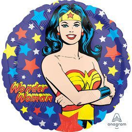 Wonder Woman 17" Balloon (Each) Wonder Woman Birthday Party, Comic Party, Wonder Woman Party, Wonder Woman Birthday, Superhero Decorations, Girl Superhero, Superhero Theme, Superhero Party, Mylar Balloons