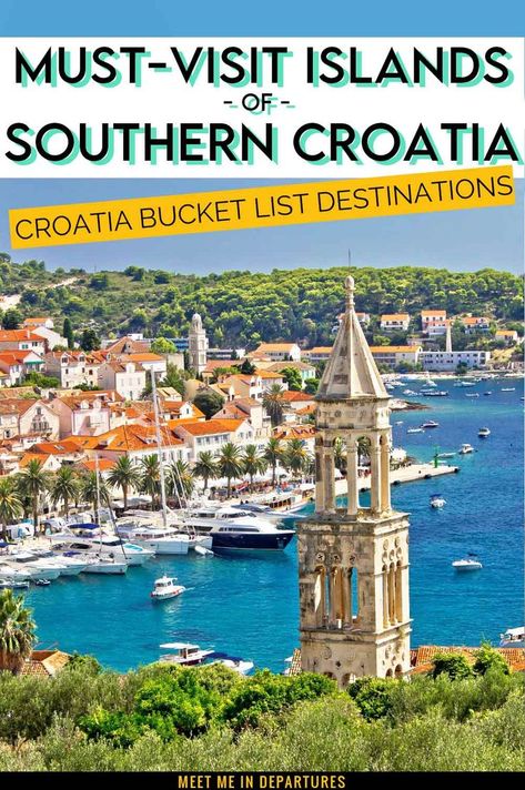 Island Hopping Croatia, Croatia Party, Croatia Bucket List, Croatia Island Hopping, Things To Do In Croatia, Best Islands To Visit, Croatia Split, Sailing Croatia, Croatia Itinerary