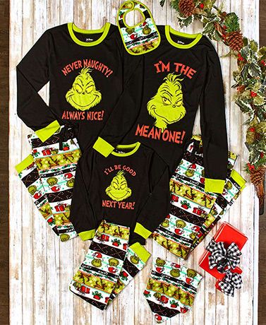 Grinch Family Pajamas | The Lakeside Collection Grinch Family Pajamas, Mens Pajamas Set, Lakeside Collection, Ltd Commodities, Family Pajamas, Sleepwear & Loungewear, Pajama Set Women, Mens Pajamas, Pajamas Women