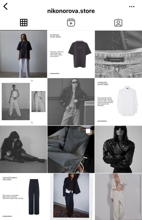 Personal Stylist Instagram Feed, Instagram Clothing Brand Feed, Ig Feed Ideas Layout Business Clothes, Ig Shop Feed, Insta Feed Clothing Brand, Clothing Boutique Instagram Feed, Ig Fashion Feed, Aesthetic Instagram Feed Clothing Brand, Fashion Stylist Instagram Feed