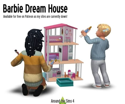 Sims 4 - Barbie House (while my sites are down...) Sims 4 Bounce House Cc, Barbie Sims 4 Cc Patreon, The Sims 4 Cc Furniture Pool Patreon, Deco Shoes Sims 4 Cc, Sims 4 Cc Furniture Functional Bedroom Patreon, Sims 4 Cc Dollhouse, Sims 4 Kids Furniture Cc, Barbie Sims, Around The Sims 4