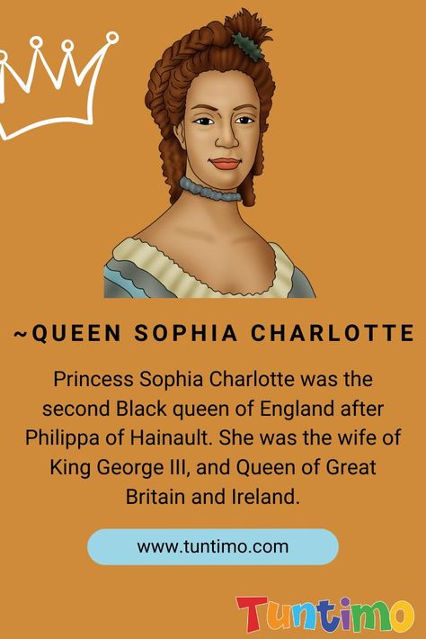 Queen Charlotte Of England, Philippa Of Hainault, Queen Sophia, Princess Sophia, Black King And Queen, Black Royalty, King George Iii, Queen Charlotte, Black King