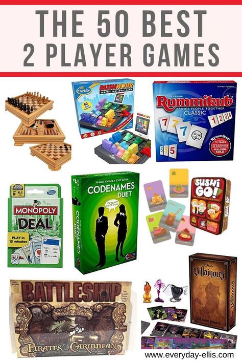 Game Night For 2, 2 Person Board Games, Board And Card Games, Board Games For 2 People, Best Games For Couples, Fun Board Games For Adults, Couples Board Games, Fun 2 Player Games, Two People Games