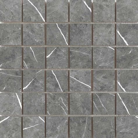 Opera 2" x 2" Porcelain Grid Mosaic Wall & Floor Tile Dramatic Aesthetic, Mosaic Floor Tile, Tile Covers, Porcelain Wall Tile, Life Color, Tile Saw, Porcelain Mosaic Tile, Accent Tile, Mosaic Flooring