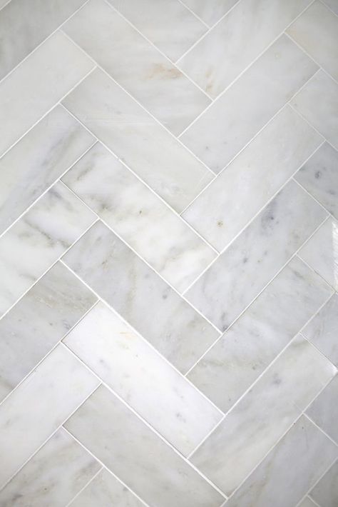 2015 Interior Design Trends to Keep in 2016 #trends #pattern #flooring Herringbone Tile, Master Bath Remodel, Bathroom Floor Tiles, Marble Bathroom, Tile Flooring, Marble Tiles, Marble Tile, Bathroom Reno, Bathroom Tile