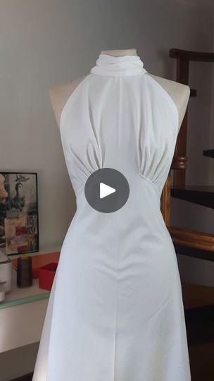 2.2K reactions · 91 shares | Draping time

Where every fold tells a story...
Draping a halter bias dress
▪︎
▪︎
▪︎
▪︎
#garmentdraping #drapingtechnique #drappeggiomoda #moulagedraping | Andriana Cojocaru | Draping | Slow Fashion | The Macarons Project · Too Sweet Bias Twist Draping, Dress Draping Techniques, Spiral Folds Drapery, Draping Techniques Tutorials, Cascade Draping Technique, Moulage Draping, Fabric Draping On Mannequin, Draping Techniques, Blue Couches