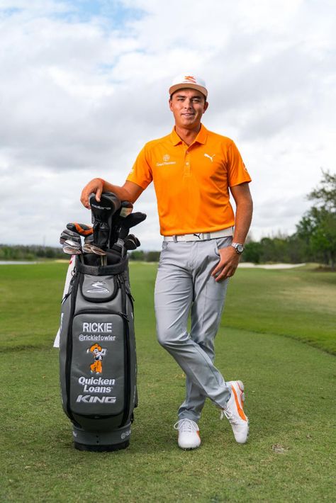 Ricky Fowler, Fowlers Toad, Lexi Thompson, Rickie Fowler, Lpga Tour, Golf Brands, Waste Management, How To Look Handsome, Pga Tour