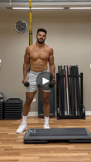 15K views · 1K reactions | Instead of running try this workout! 

Do both exercises for 60 seconds without resting and do four total sets. 

You will get a great cardio workout in under 10 mins! This exercise works the quads hamstrings glutes core cardio triceps and shoulders. It’s also much easier on your joints than running is. 

If you’re in Chicago make SURE to check out lateral fitness.

#cardioworkout #hiitworkout #dumbbell #dumbbellworkout #fitnesstips #gymtips #exercisetips #fatburningworkout #burnfat #fullbodyworkout #totalbody #corestrength #hiitcardio | Harbor FIT | Eminem · Houdini Dumbbell Cardio Workout, Dumbell Hiit Workout, Dumbbell Cardio, Dumbell Total Body Workout, Dumbell Combo Moves, Quads And Hamstrings, Gym Tips, Hiit Cardio, Core Strength