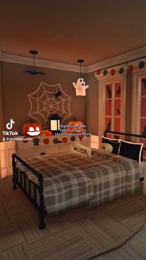 Home Decor  Latest Child Bedroom Ideas Bloxburg 2 Story Halloween House Layout, Bloxburg House Ideas Fall Bathroom, Autumn House Interior Bloxburg, Hello Fall Bloxburg Decal, Fall Bedroom Decor Bloxburg, Blocksburg Fall House Ideas, Bloxburg Bedroom Ideas Aesthetic Fall, Halloween Bedroom Ideas Bloxburg, Bloxburg Fall Laundry Room