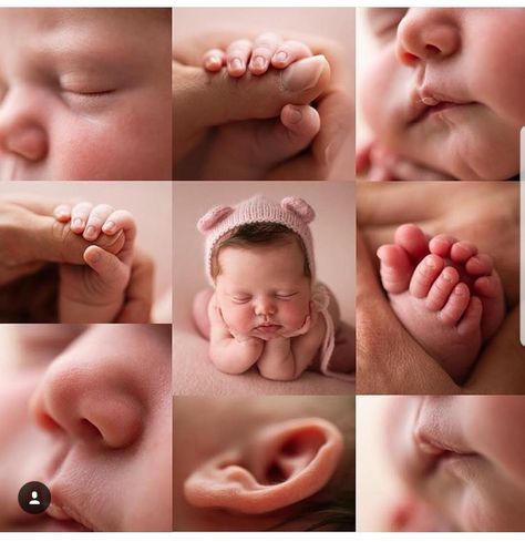 7 Week Old Photoshoot, Infant Detail Photos, Newborn One Month Pictures, Easy Diy Newborn Photos, Newborn Pic Ideas, Just Born Baby Photoshoot, Newborn Photography Details, Diy At Home Newborn Photos, Newborn Photography Ideas At Home