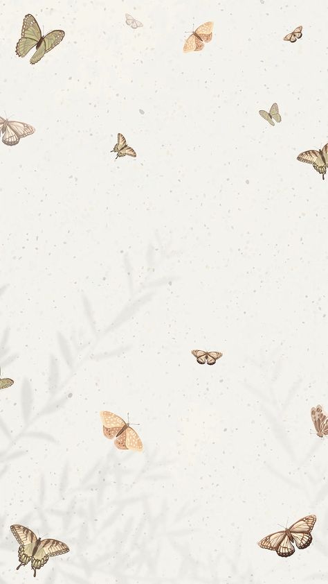 Wallpaper Iphone Butterfly Aesthetic, Cute Background Pictures Aesthetic, Free Cute Wallpaper, Earth Tone Iphone Wallpaper, Earth Tone Phone Wallpaper, Aesthetic Wallpaper Iphone Butterflies, Earth Tone Background Aesthetic, Cool Tone Wallpaper, Chat Background Whatsapp Aesthetic