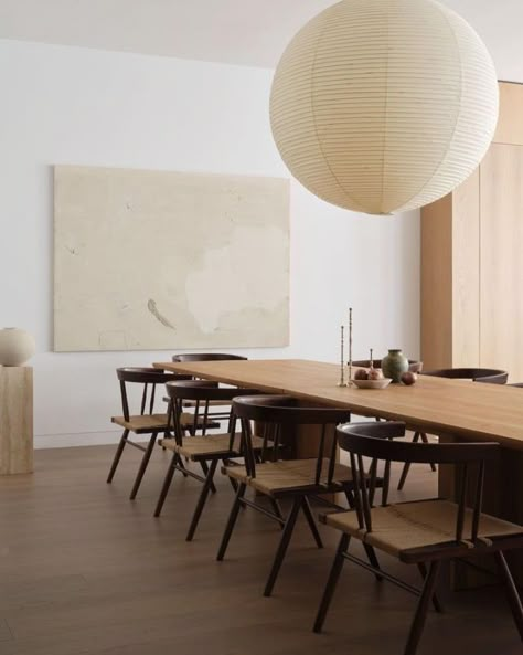 Japandi Dining Room Design, Japandi Dining Room, Minimalist Home Decor Ideas, Soho Loft, Loft Interiors, Japandi Interior, 아파트 인테리어, Dining Room Inspiration, Minimalist Home Decor