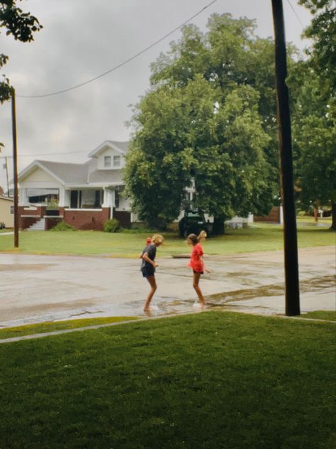 Rainy Playground Aesthetic, Jump In Puddles, Jumping In Puddles Aesthetic, Jumping In Puddles, Playing In Puddles, Puddle Reflection, Puddle Jumping, Dream Lifestyle, Summer Dream