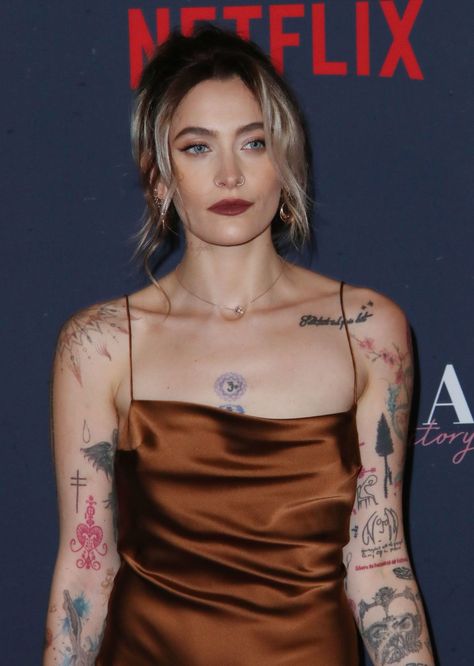 Paris Jackson Aesthetic, Paris Jackson Tattoo, Michael Jackson Tattoo, Michael Jackson Daughter Paris, Michael Jackson Daughter, Paris Jackson, I Love Paris, Dark Feminine Aesthetic, Dark Feminine