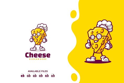 Cheese Logo, Logos ft. cheese & vector - Envato Elements Cheese Vector, Cheese Logo, Air Art, Logo Design Set, Cake Logo, Brand Icon, Creative Graphic Design, Cartoon Logo, Best Logo