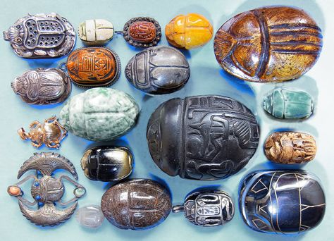 Don't let it bug you - The meaning of Scarab Beetles Egyptian Inspired Jewelry, Egyptian Beetle, Egypt Jewelry, Ancient Egyptian Jewelry, Middle Kingdom, Scarab Beetle, Ancient Sculpture, Ancient Egyptian Art, Egyptian Jewelry