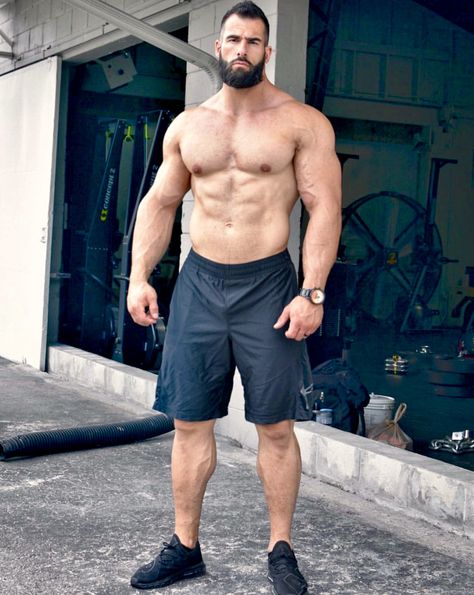 Nick Pulos @nick_pulos #GreatBeard #Muscular #Bear #Actor #Model #Tall #Beard #Handsome #HandsomeMen #HandsomeMan #BeardedMen #BeardedMan #Bare-chested #SixPack #Bulk Tall Muscular Guy, Nick Pulos, Muscular Guy, Danny Jones, Ripped Body, Muscle Hunks, Big Muscles, Muscular Men, Big Men