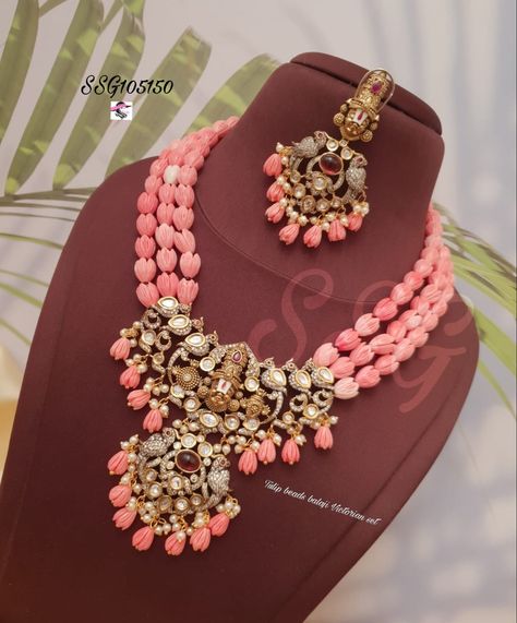 Trendy New tulip 🌷beads Tulip Beads, Terracotta Jewellery Designs, Coral Design, Beaded Necklace Designs, Terracotta Jewellery, Beads Jewellery, Gold Jewellery Design Necklaces, Coral Jewelry, Handmade Wire Jewelry