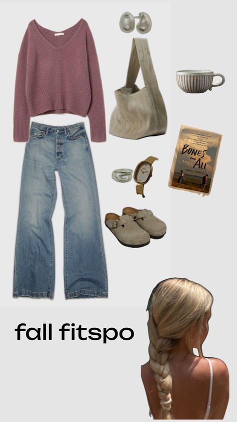 #for you #fallaestethic #fall #fallgirlaesthetic #thrifting #braids #fallcore #demure #blonde Girl Falling, Braids, Blonde, Plaits