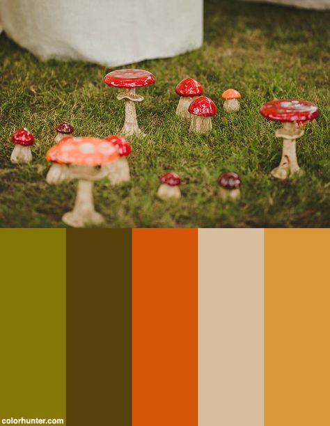 Cottagecore Color Schemes, Colour Pallete Aesthetic, Mushroom Palette Color Schemes, Color Palette Cottagecore, Cottagecore Aesthetic Color Palette, Mushroom Color Pallete, Organic Pallete Color, Cottagecore Pallete Color, Fairy Color Scheme