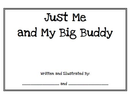 The Very Busy Kindergarten: Just Me and My Buddy Activities To Do With Reading Buddies, Elementary School Buddy Activities, Learning Buddy Activities, School Buddy Activities, Kindergarten Buddy Activities, Buddy Class Activities, Buddy Activities Elementary, Big Buddy Little Buddy Activities, Buddy Activities