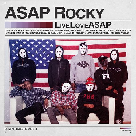 A$AP Rocky Live Love Asap, Always Strive And Prosper, Purple Swag, Pretty Flacko, Tumblr Love, A$ap Rocky, Mysterious Girl, Graphic Poster Art, Rap Aesthetic