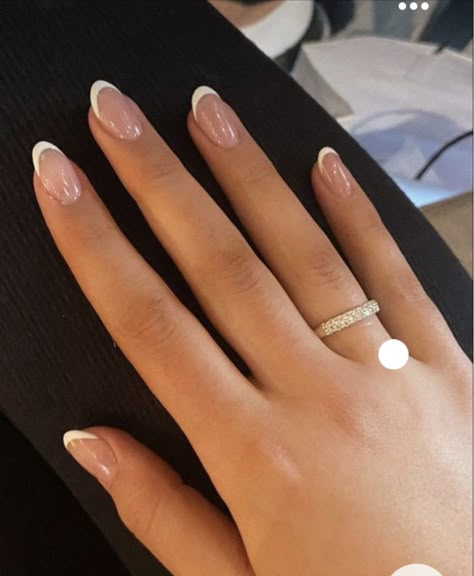 Minimal Nails Art, Lipstick Nails, Summery Nails, Basic Nails, Casual Nails, French Acrylic Nails, Her Nails, Short Acrylic Nails Designs, Neutral Nails