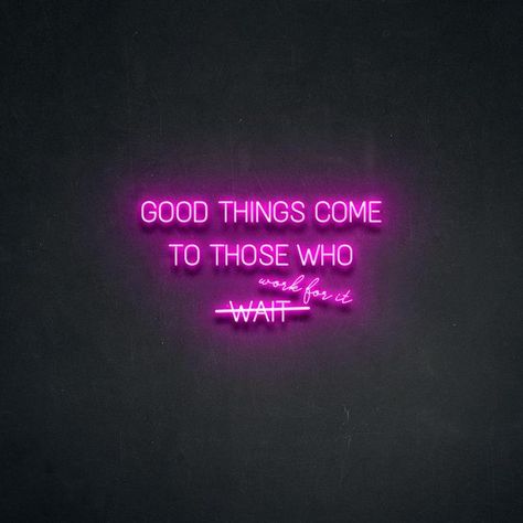 Wallpers Pink, Neon Beach, Cool Neon Signs, Neon Signs Quotes, Neon Quotes, Neon Words, Light Quotes, Neon Aesthetic, Neon Wallpaper