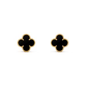 Alhambra Van Cleef, Vintage Alhambra Earrings, Alhambra Earrings, Van Cleef And Arpels Jewelry, Van Cleef & Arpels, Mode Zara, Expensive Jewelry Luxury, Van Cleef And Arpels, Golden Earrings