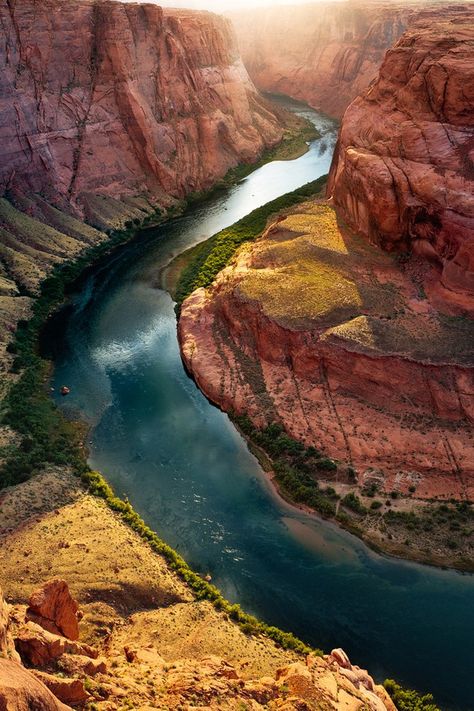 Horseshoe-Bend-Arizona-  The Colorado River and Marble Canyon near Page, Arizona. Comparison Wallpaper, Release Wallpaper, Marble Canyon, Magic Places, Colorado River, America The Beautiful, Horseshoe Bend, North Dakota, Places And Spaces