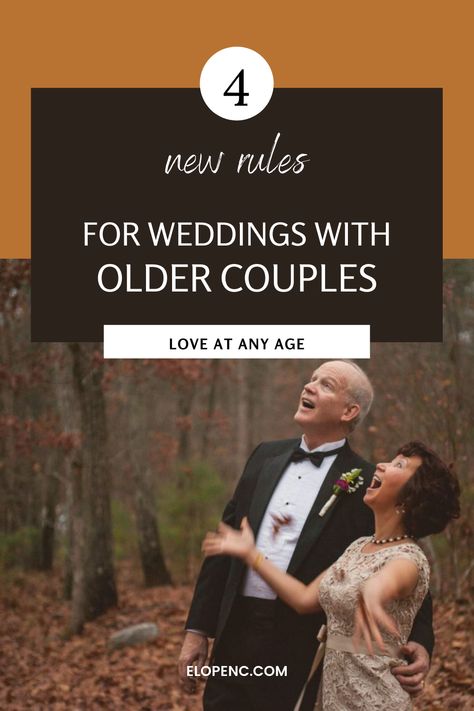 Fall Wedding Second Marriage, Family Vows Wedding, Small Wedding For Older Couple, Wedding Vows For Older Couples Marriage, Weddings Over 40, Wedding Older Couple Ideas, Second Marriage Wedding Ideas, Weddings For Older Couples, 3rd Wedding Ideas