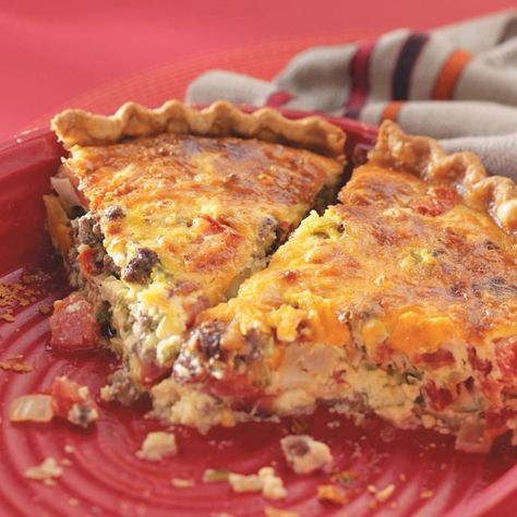 Cheeseburger Quiche, Savoury Pastries, Sausage Mushroom, Savory Tarts, Mushroom Quiche, Breakfast Recipies, Savory Pies, Break Fast, Breakfast Quiche