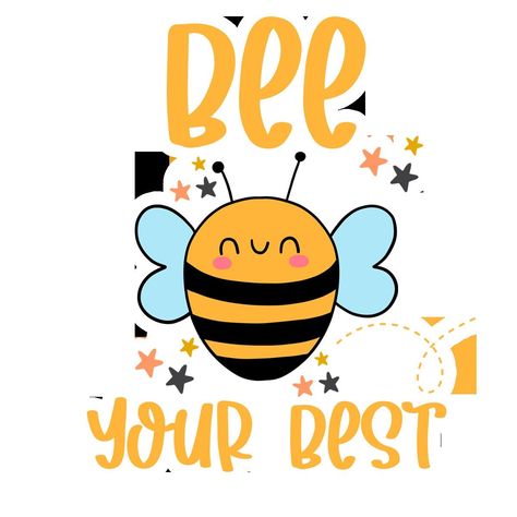 Positive Affirmation Bee Your Best Sticker for laptops, phones, notebooks, skateboards, journals, etc. Kids and adults will love them! Sticker sizes may vary slightly depending on the design. Bee Kind, Cute Affirmations, Bees Quotes Cute, Kids Positive Affirmations, Bee Encouragement, Bee Positive, Bee Positive Quotes, Bee Affirmations, Bee Happy Quotes