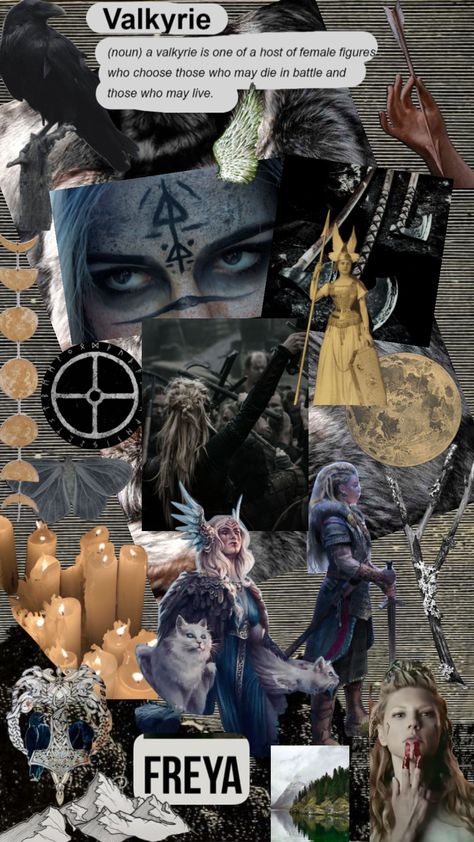 Freya Core Aesthetic, Asatru Wallpaper, Freyr Norse Mythology, Freyja Aesthetic, Lady Freyja, Nordic Paganism, Freya Aesthetic, Nordic Sisterhood, North Mythology