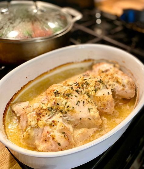 Chardonnay Chicken Chardonnay Chicken Recipe, Chicken Chardonnay Recipe, Chicken Chardonnay, Better With Chardonnay, Chardonnay Chicken, Pulled Pork Casserole, Moist Chicken Breast, Pork Casserole, Omaha Steaks