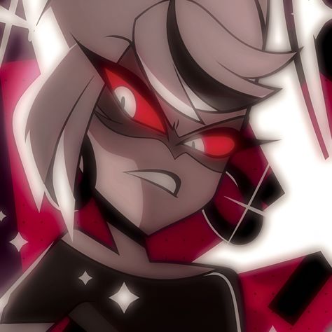 Hazbin Hotel Fanart Carmilla Carmine icon aesthetic pfp edit art by @/AndrewIHo Hazbin Hotel Fanart, Pfp Edit, Alice In Wonderland Tea Party Birthday, Kirby Art, Hotel Logo, Monster Hotel, Alice In Wonderland Tea Party, Monster Concept Art, Aesthetic Pfp