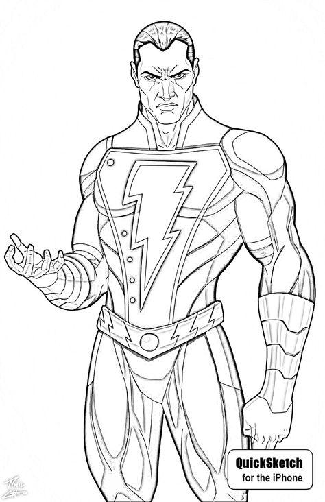 Flash Coloring Pages, Shazam 2019, Black Comics, Comic Book Artwork, Coloring Page Ideas, Color Magic, Cartoon Coloring Pages, Creative Colour, Page Ideas