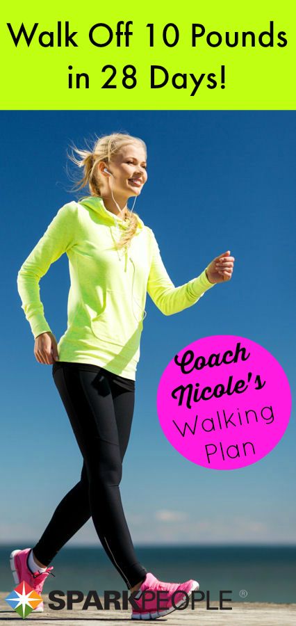 Follow one of the three programs that Coach Nicole designed for Family Circle to help you shed up to 10 pounds in one month--just by walking. via @SparkPeople Motivasi Diet, Walking Plan, Power Walking, Healing Remedies, Spark People, Fitness Plan, 28 Days, Motivation Fitness, Losing 10 Pounds