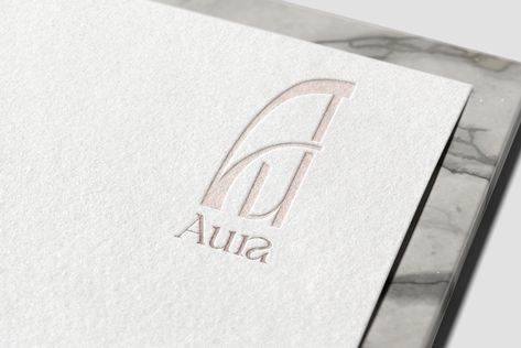 Aura Interiors - Logo design by Creativehutch. Aura Logo, Red Aura, Interior Logo, Creative Agency, Department Store, Business Ideas, Brand Logo, Aura, Logo Design