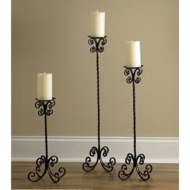 Iron Patio Furniture, Medieval Decor, Wrought Iron Furniture, Wrought Iron Candle Holders, Iron Candle Holders, Wrought Iron Decor, Candle Stands, Floor Candle Holders, Floor Candle