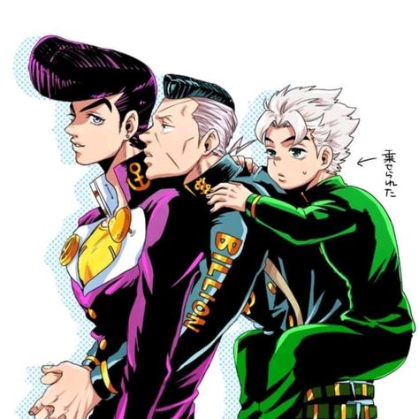 Duwang Gang Josuke Okuyasu Koichi, Josuke Fanart, Jojo's Bizarre Adventure Fanart, Josuke Okuyasu, Okuyasu Nijimura, Adventure Fanart, Higashikata Josuke, Jojo's Bizarre Adventure Stands, Josuke Higashikata