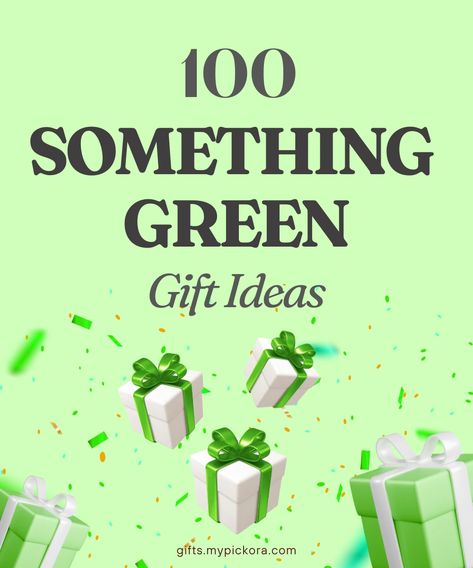 Something Green Gift Ideas: 100 Unique and Creative Picks Green Gifts Ideas, Secret Pal Gifts, Green Gift Ideas, Gift Exchange Ideas, Themed Gift Ideas, Green Stockings, Something Green, Secret Pal, Swap Gifts