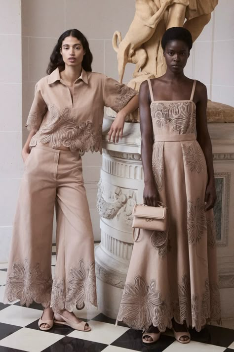 Elie Saab Resort 2025 Fashion Show | Vogue Elie Saab Resort, Romantic Resorts, Minimalist Bride, Elie Saab, Couture Collection, Moda Operandi, Runway Fashion, Wide Leg Pants, Fashion Show