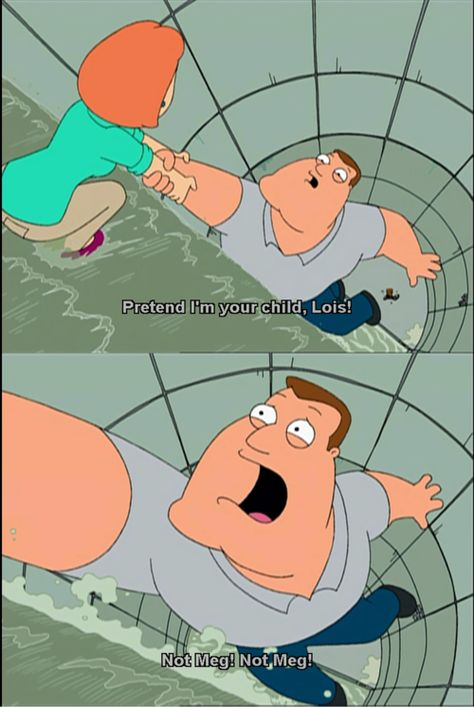 When Joe needed Lois to find her inner strength. | Just A Reminder That "Family Guy" Is Hilarious I Griffin, Family Guy Quotes, Family Guy Funny, American Dad, Family Humor, Good Jokes, A Cartoon, Family Quotes, Funny Comics