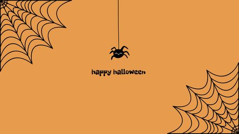 Isn't this little spider so cute? He belongs right on your desktop computer this Halloween season! #fallvibes #fall #halloween #autumn #autumnvibes #falldecor #autumnal #halloweendecorations #orange #spider #spooky #cute Halloween Wide Widget, Autumn Widgets Long, Aesthetic Wallpaper For Ipad Horizontal, Spooky Halloween Wallpaper Computer, Halloween Widgets Long, Halloween Ipad Wallpaper Horizontal Aesthetic, Spooky Season Wallpaper Desktop, Halloween Aesthetic Wallpaper Ipad, Halloween Wallpaper For Ipad