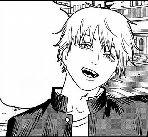 Denji Manga, Csm Denji, Tatsuki Fujimoto Art, Denji Icons, Csm Icons, Denji Csm, Fujimoto Art, Csm Manga, Denji Chainsaw Man