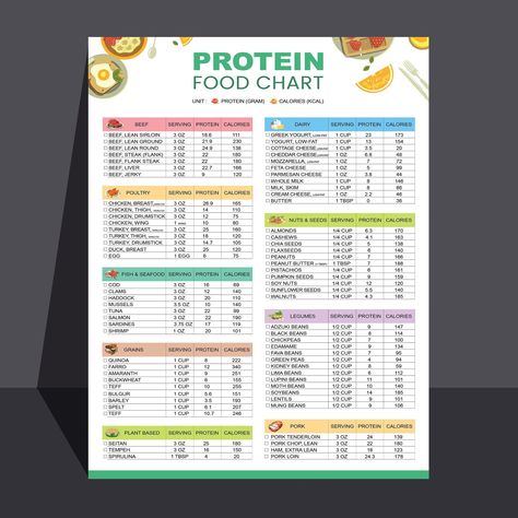 List Of Foods High In Protein, High Protein Low Carb Foods List, High Protein Low Calorie Foods List, List Of High Protein Foods, Protein List Of Foods, 20-30 Grams Of Protein Meals, Ketovore Food List, High Protein Foods Chart, No Carb Diets For Beginners